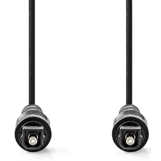 Cagl25000bk10 Toslink M-toslink M Optische Audiokabel 1 M by Nedis – product photo 2 of 3