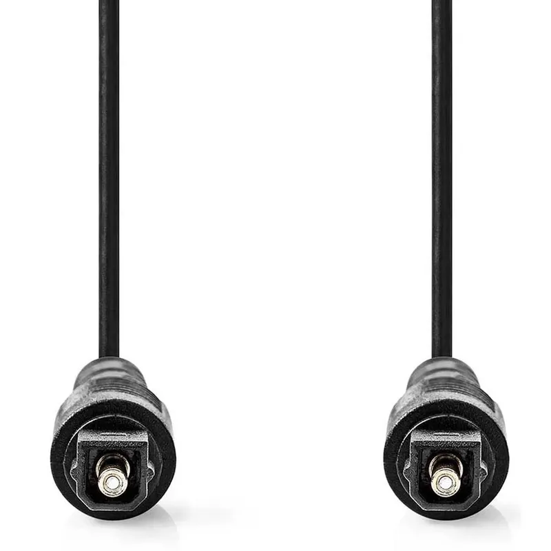 Cagl25000bk10 Toslink M-toslink M Optische Audiokabel 1 M by Nedis – product photo 2 of 3