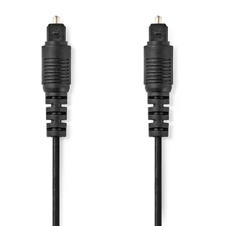 Cagl25000bk10 Toslink M-toslink M Optische Audiokabel 1 M by Nedis – product photo 1 of 3