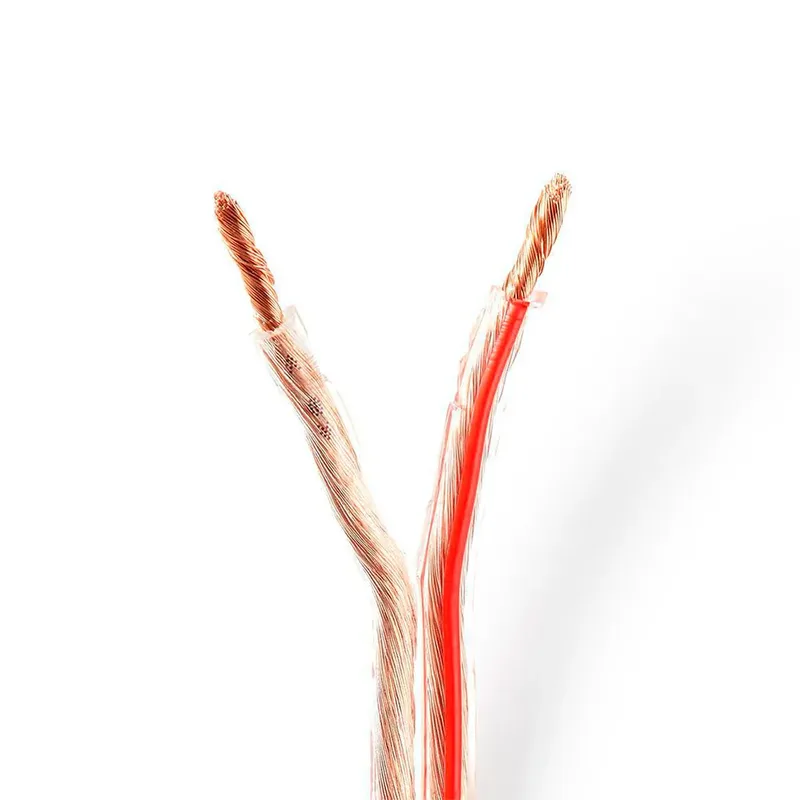 Cagw4000tr1000 Cca Luidsprekerkabel 2x 4 Mm 100 M de Nedis – photo produit