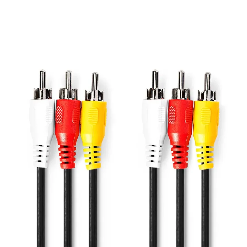 Nedis 480p Rca-kabel 3 M de Nedis – photo produit