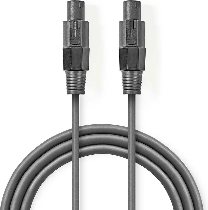 Speaker-Kabel - 48 x 0.20 mm - Koper - 10.0 m - Rond - PVC - Gift Box by Nedis in Dark grey – product photo
