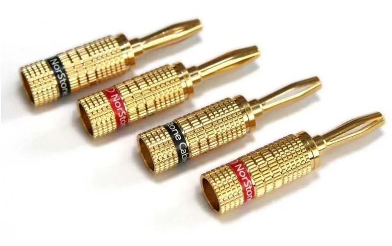 Banaanstekkers per 4 Connectors by NorStone – product photo