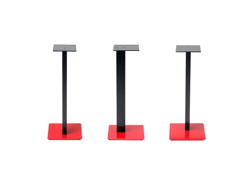 Esse stand luidsprekerstandaard zwart/rood de NorStone – photo produit