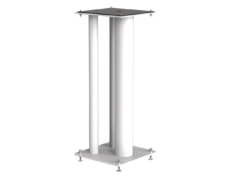 Stylum Max luidsprekerstandaard wit zijdeglans van NorStone – productfoto