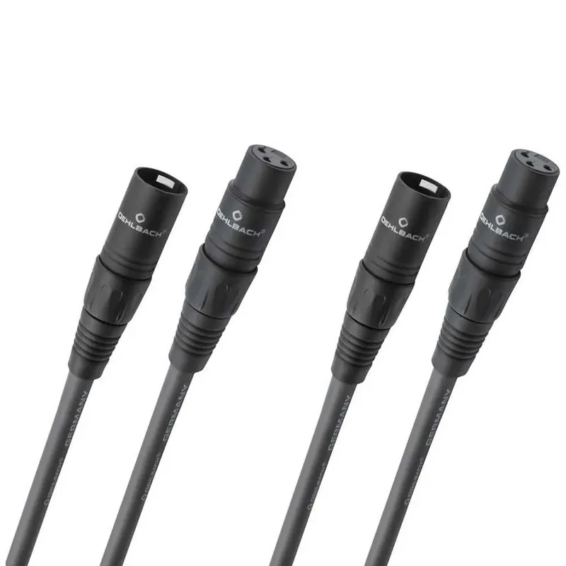D1c2014 Xlr Analoge Audio Kabel 0.75 M by Oehlbach – product photo 1 of 3