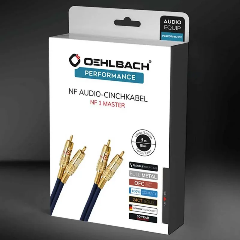 D1c2039 10 M Rca-kabel by Oehlbach – product photo 4 of 4