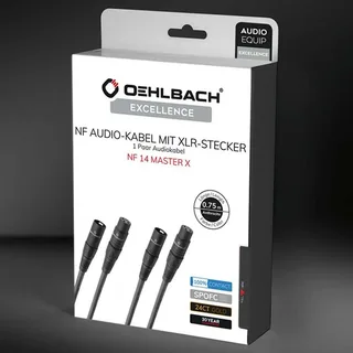 D1c2082 Xlr Analoge Audio Kabel 4 M 2 Eenheden by Oehlbach – product photo 3 of 3