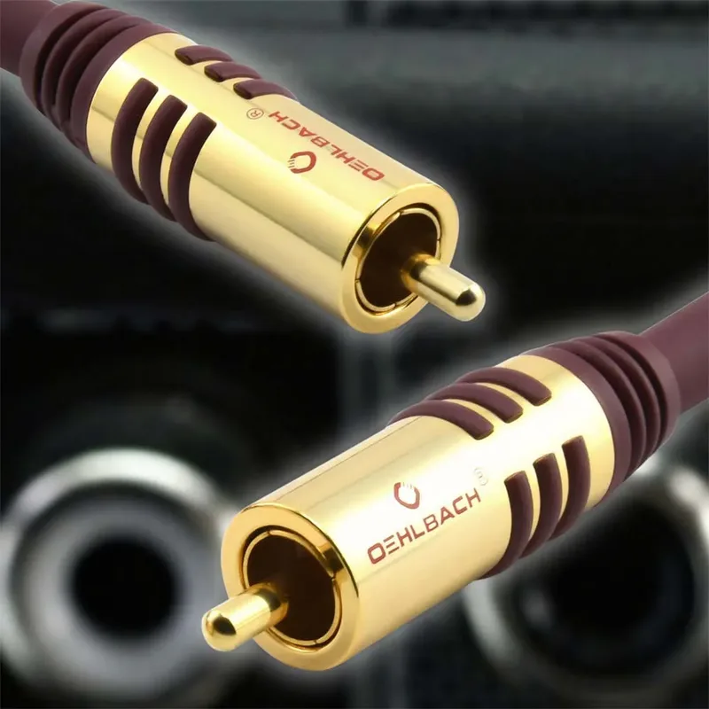 D1c21532 Subwoofer Cinch Kabel 2 M by Oehlbach – product photo 3 of 4