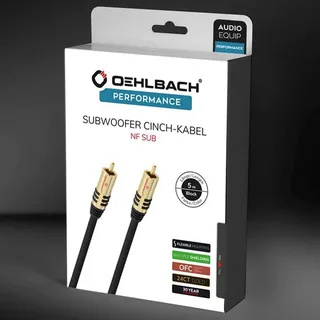 D1c21538 Subwoofer Cinch Kabel 8 M von Oehlbach – Produktfoto 4 von 4