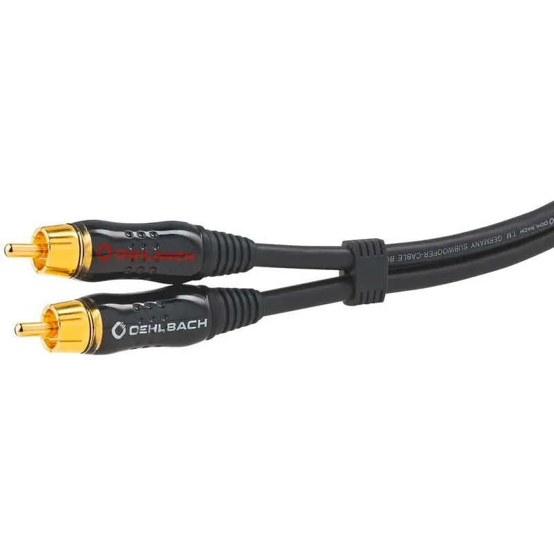 D1c23702 Subwoofer Y-rca-kabel 2 M by Oehlbach – product photo 4 of 6