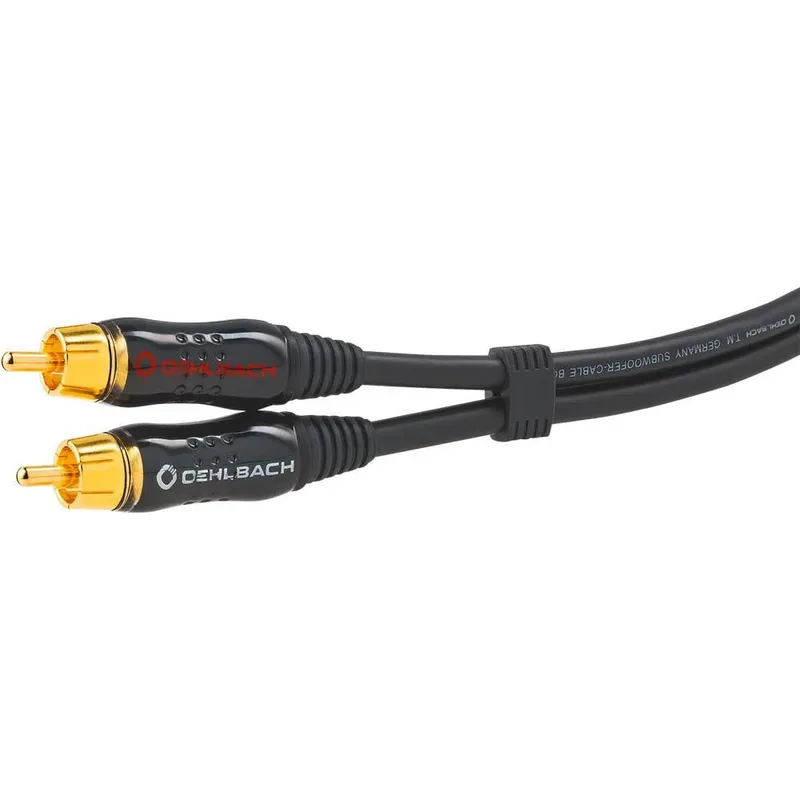 D1c23705 Subwoofer Y-rca-kabel 5 M by Oehlbach – product photo 3 of 6