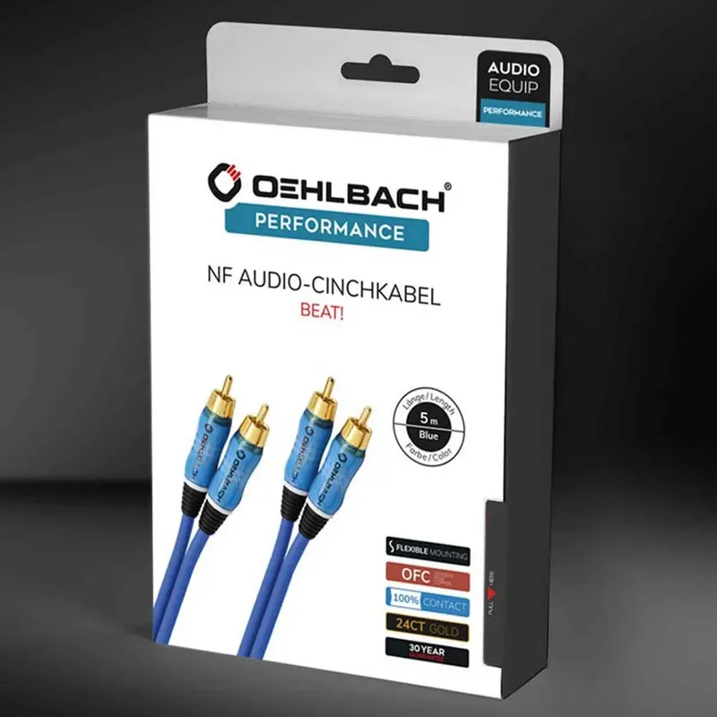 D1c2700 0.5 M Rca-kabel by Oehlbach – product photo 3 of 3