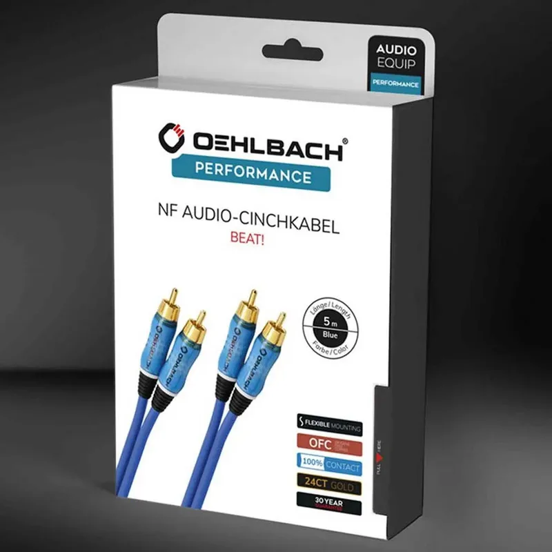 D1c2702 2 M Rca-kabel by Oehlbach – product photo 3 of 3