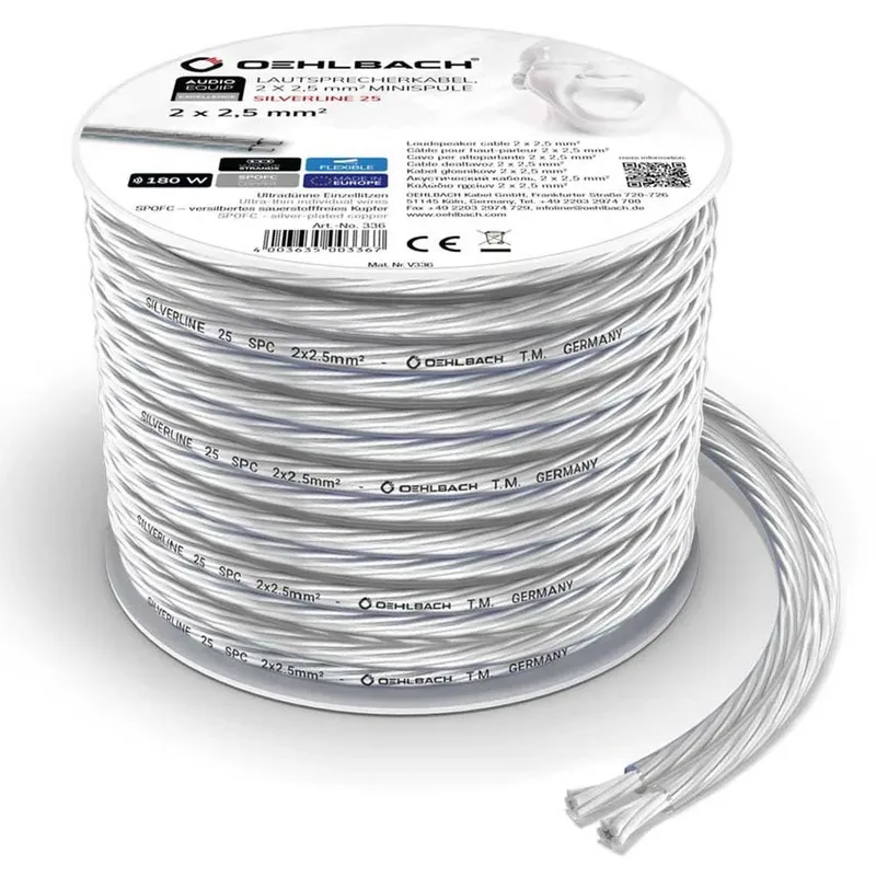 D1c337 8 M Luidsprekerkabel by Oehlbach – product photo