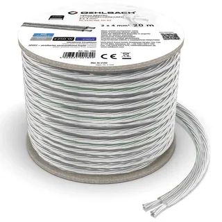 D1C341 Luidsprekerkabel 2 x 4 mm² 1 stuk(s) by Oehlbach in Transparent – product photo 4 of 4