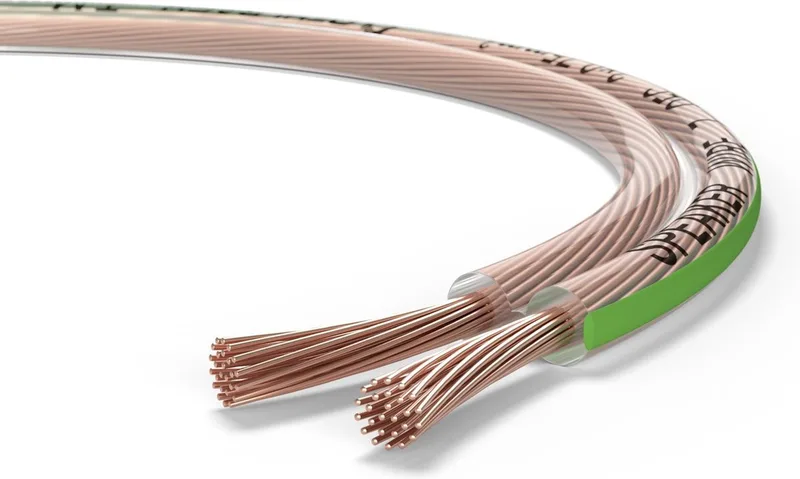 Luidsprekerkabel 2 x 0,75mm², minihaspel 20 m van Oehlbach in Transparant – productfoto