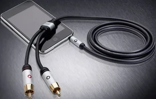 Mobiele audiokabel, 3,5 mm jack naar cinch lengte 1,5 meter by Oehlbach in Black – product photo 2 of 2
