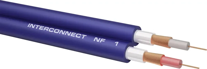 NF 1 Master Set, blue audio kabel 0,5 m 2 x RCA by Oehlbach in Blue – product photo 3 of 3