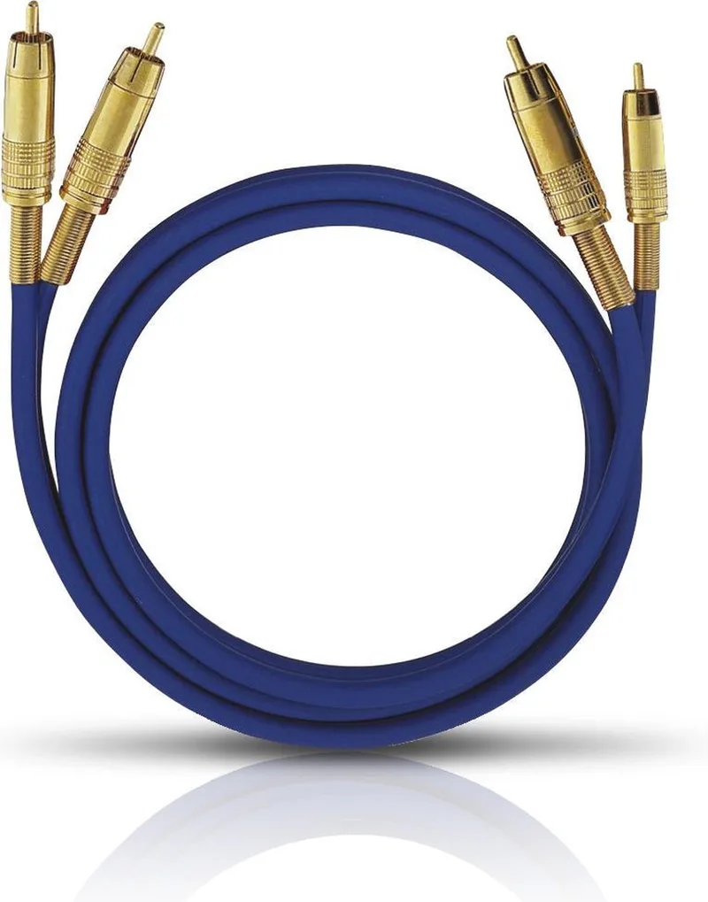 NF 1 Master Set, blue audio kabel 0,5 m 2 x RCA by Oehlbach in Blue – product photo 1 of 3