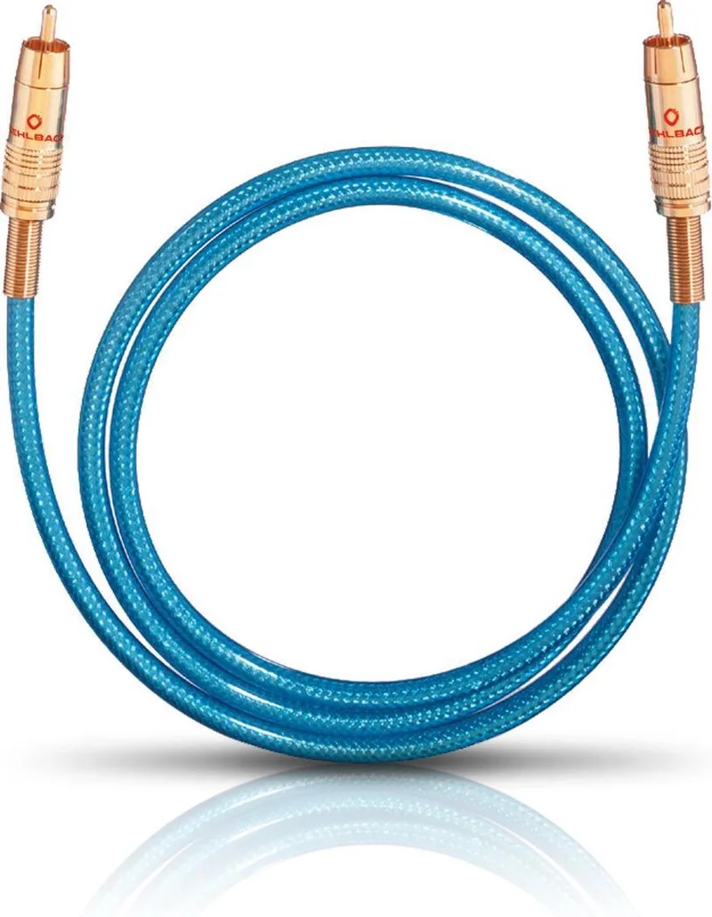 NF 113 DI Digitale audiokabel - RCA 0,5 meter by Oehlbach in Blue – product photo
