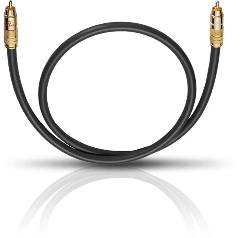 NF 214 Sub 1000 audio kabel 10 m RCA Zwart, Antraciet van Oehlbach in Zwart, Antraciet – productfoto