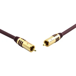 NF Sub Subwoofer-cinchkabel 1 meter by Oehlbach in Bordeaux – product photo 2 of 4