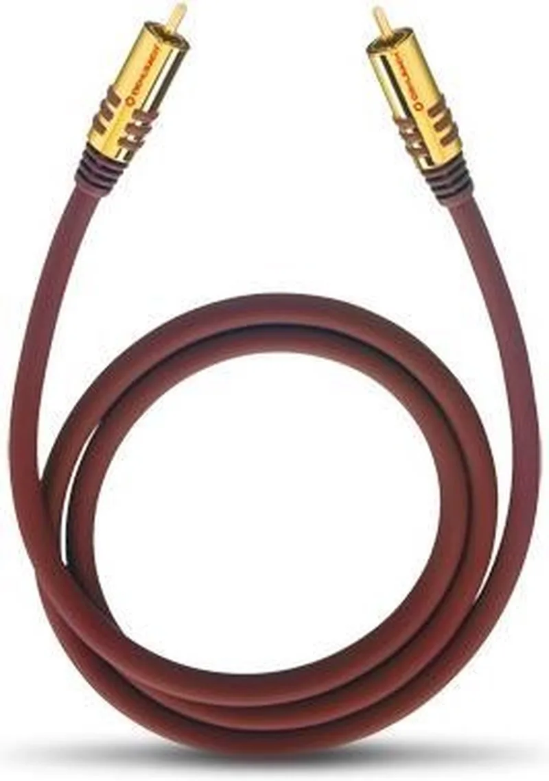 NF Subwooferkabel cinch/cinch mono - 2 meter by Oehlbach in Bordeaux – product photo