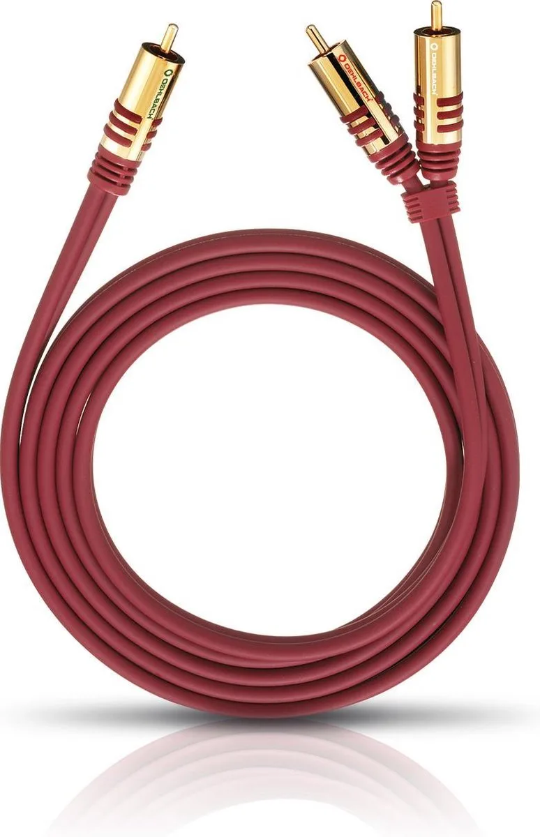 NF Y-Sub 200 Subwooferkabel 2,0 meter by Oehlbach in Red – product photo
