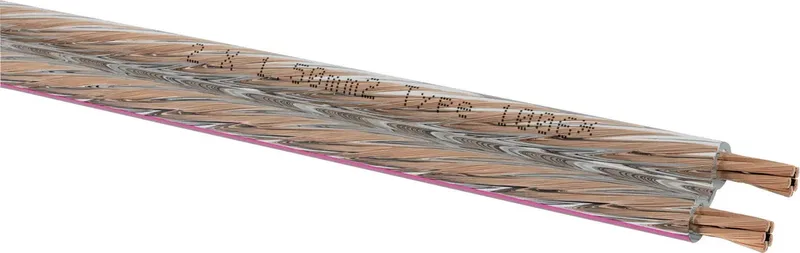 Oehlbach 1006 Luidsprekerkabel 2 x 1.5 mm² + 2 x 1.5 mm² per meter by Oehlbach in Transparent – product photo