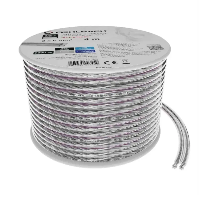 Oehlbach 2x6 Mm Luidsprekerkabel 8 M by Oehlbach – product photo
