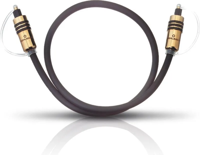 Optische toslink Kabel - 0.50 meter van Oehlbach in Grijs – productfoto