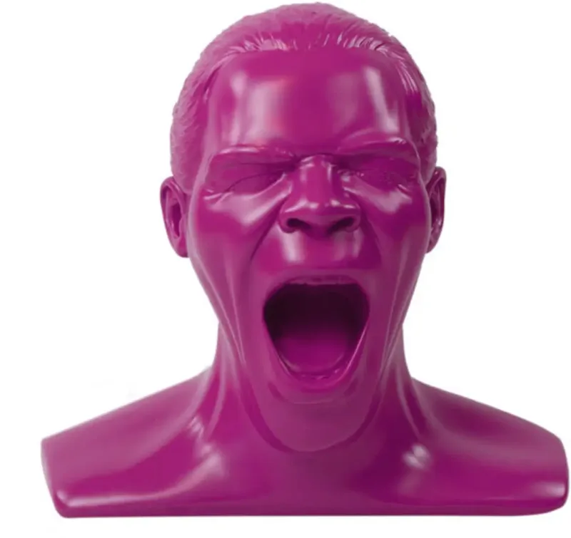 Scream Unlimited Plus Koptelefoonstandaard Geschikt voor (koptelefoon): On Ear koptelefoon, Over Ear koptelefoon by Oehlbach in Purper – product photo