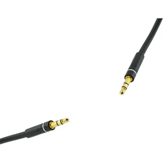 SL AUDIO CABLE 3.5MM JACK 0,5 M Mini jack kabel Zwart by Oehlbach – product photo 2 of 3
