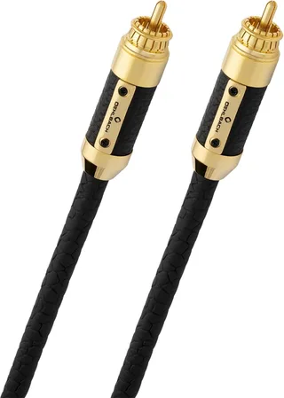 XXL Digitale Audiokabel RCA 0.5m - HPOCC van Oehlbach in Zwart – productfoto 1 van 2