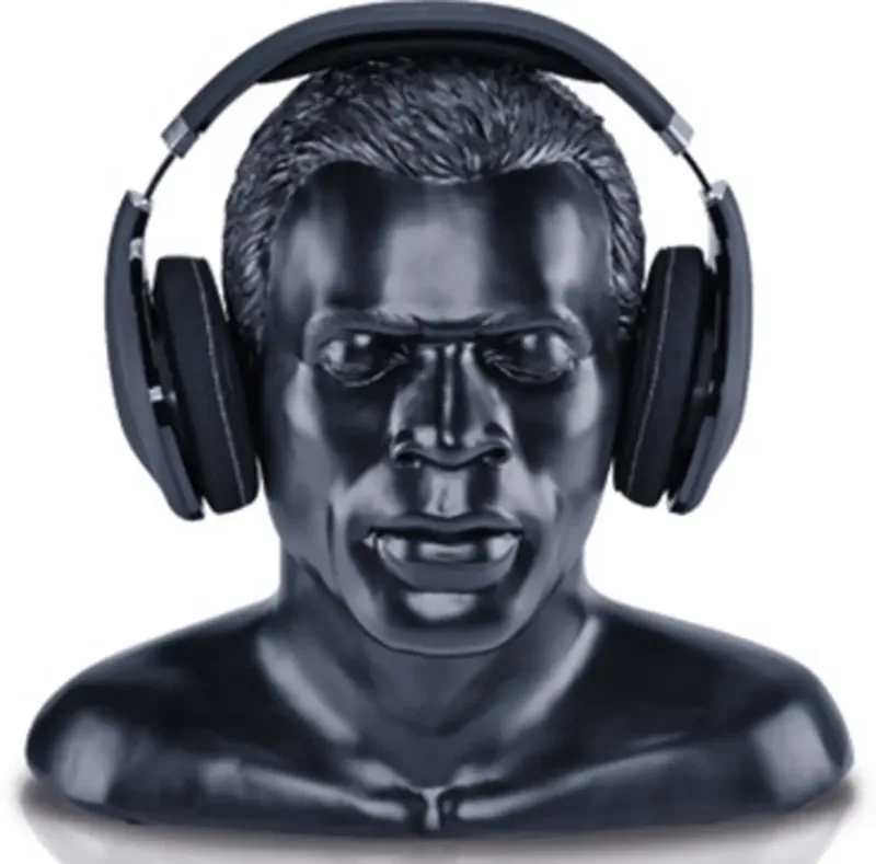 XXL In Silence Koptelefoonstandaard Geschikt voor (koptelefoon): Over Ear koptelefoon från Oehlbach i Svart – produktbild 2 av 2