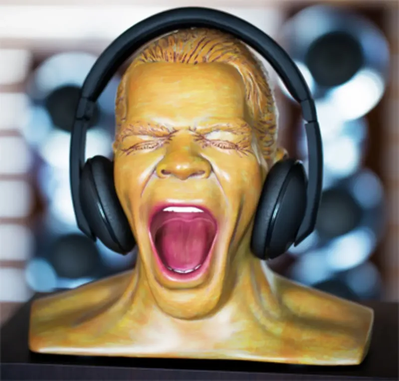 XXL Scream Anniversary Edition Koptelefoonstandaard fra Oehlbach i Huidkleuren – produktbillede 2 af 2