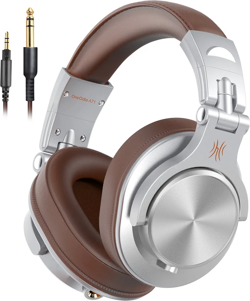 A71 brown - Hoofdtelefoon van OneOdio in Bruin – productfoto