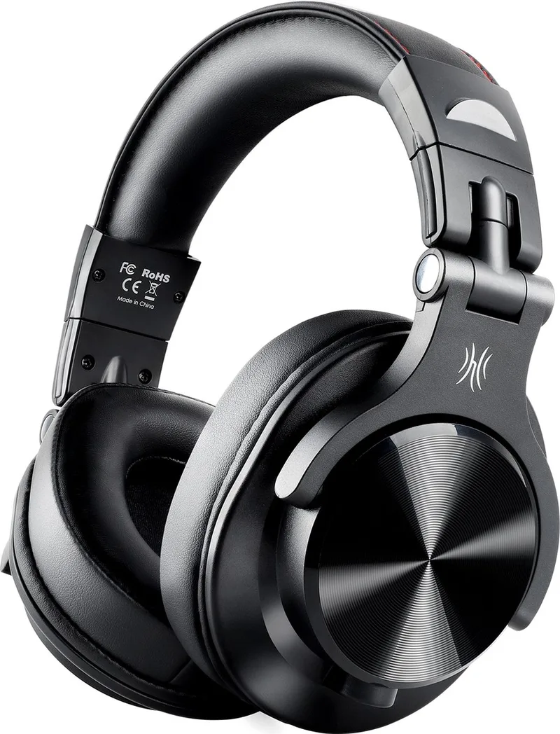 Fusion A70 – Draadloze Over-Ear Koptelefoon – DJ & Studio – Hi-Res Audio van OneOdio in Zwart – productfoto