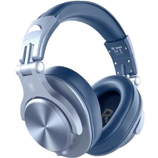 Fusion A70 Sky Blue – Draadloze Over-Ear Koptelefoon – DJ & Studio – Hi-Res Audio by OneOdio in Blue – product photo 2 of 2