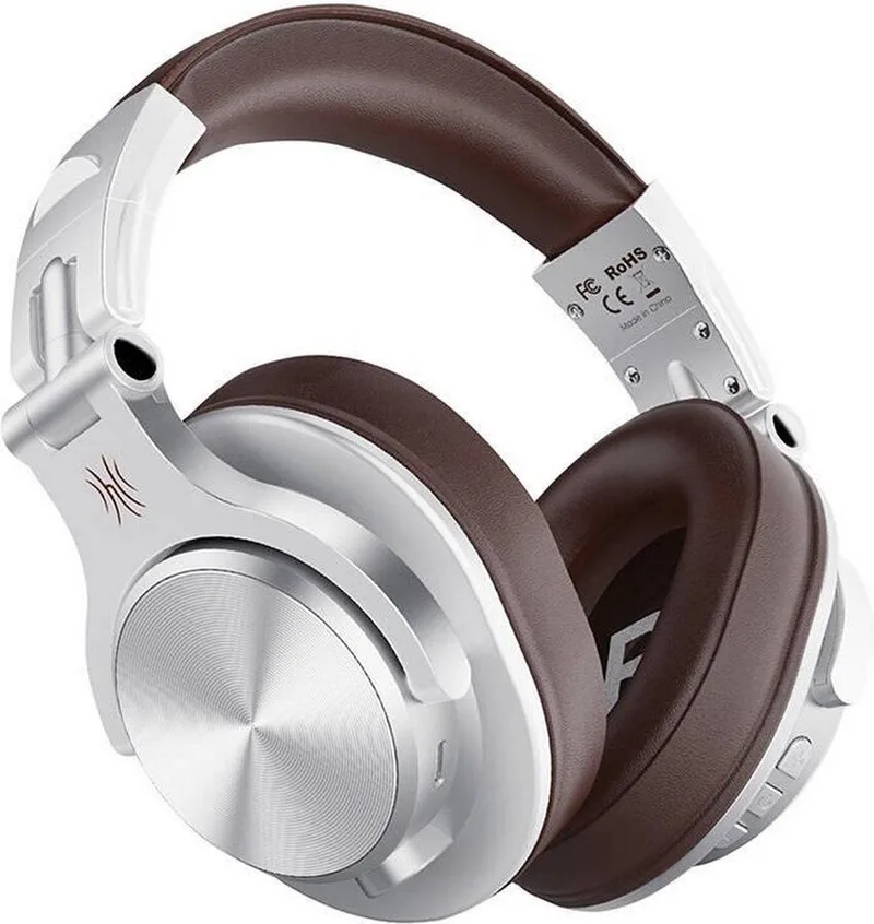 Fusion A70 Zilver/Bruin – Draadloze Over-Ear Koptelefoon – DJ & Studio – Hi-Res Audio van OneOdio in Bruin – productfoto 1 van 2
