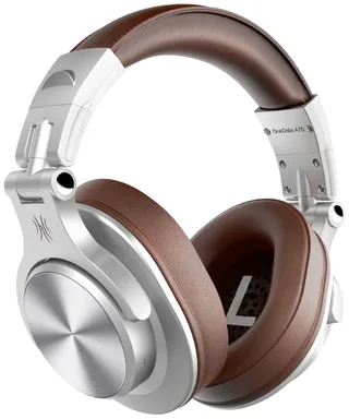 Fusion A70 Zilver/Bruin – Draadloze Over-Ear Koptelefoon – DJ & Studio – Hi-Res Audio van OneOdio in Bruin – productfoto 2 van 2