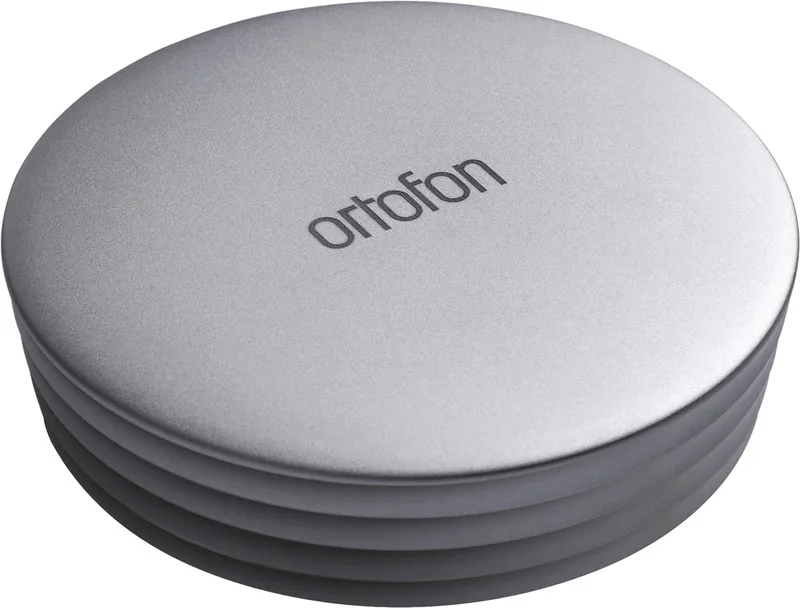 Record LP stabilizer | aandruk gewicht | standaard 240 gram by Ortofon in Silver – product photo