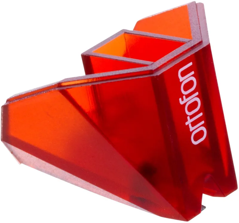 Stylus 2M Red - Stylus voor pickup systemen van Ortofon in Rood – productfoto