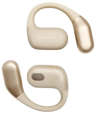 RB-F10DE-C In Ear oordopjes Bluetooth Ruisonderdrukking (microfoon) Oplaadbox, Botgeleiding, Volumeregeling, Touchbesturing, Waterbestendig by Panasonic in Beige – product photo 2 of 2
