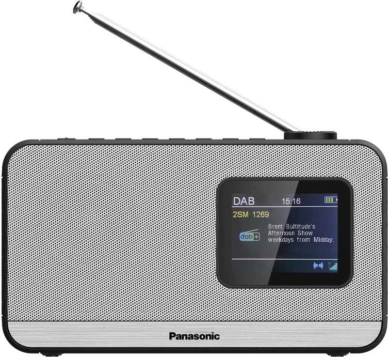 RF-D15 Radio DAB/DAB+ by Panasonic in Black – product photo