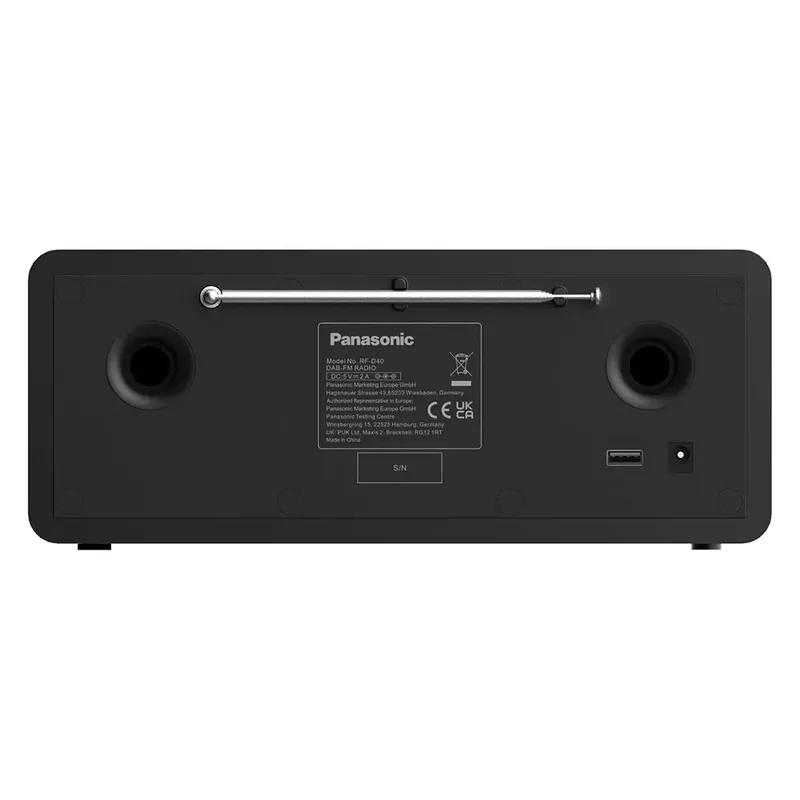 Rf-d40eg-k Digitale Radio by Panasonic – product photo 4 of 6