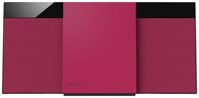 SC-HC304EG-R Stereoset AUX, CD, FM, DAB+, USB 2 x 10 W van Panasonic in Rood – productfoto 1 van 2