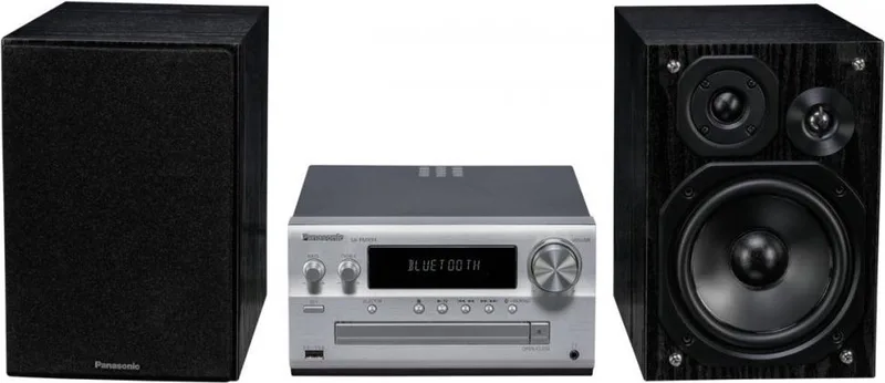 SC-PMX94EG-S - Micro HiFi System - Zilver by Panasonic in Black – product photo