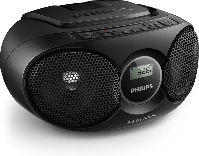 AZ215B - Radio/CD-speler by Philips in Black – product photo
